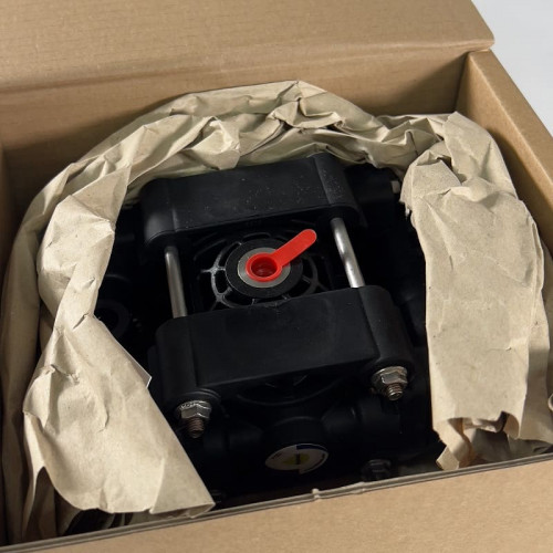 Pneumatische Membranpumpe für Säuren PHOENIX P20 PVDF SANTOPRENE+PTFE, 20 l/xv