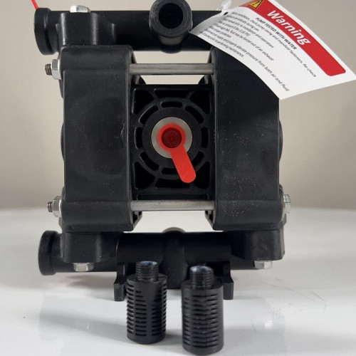 Pneumatische Membranpumpe für Säuren PHOENIX P20 PVDF SANTOPRENE+PTFE, 20 l/xv