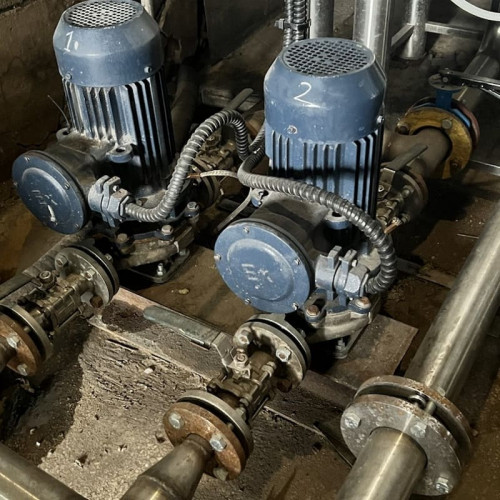 IHG BGLHB 40-200(I)B (10.6/36), 3kW, 2880, Ex - bomba vertical de acero inoxidable