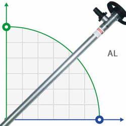 700 mm, AL, HP Pumpenteil (Rohr) zur Pumpe für Fässer