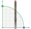 Submersible borehole pump 3 inch ATEX 316 TREINCH EX SLOPE RISER 25-20, 380V
