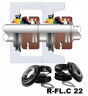 Торцеве механічне ущільнення для Flygt R-FL.C 22, U, TC/TC, VITON, 304