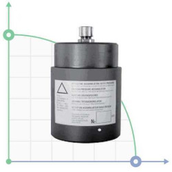 Amortyzator 0,35 l, PCV - FPM, 1/2 cale