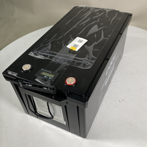 Batería CL-12.8V 200Ah, LiFePO4, LFP ABS Shell de pie con Bluetooth y pantalla