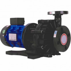 Bomba para líquidos químicamente agresivos magnética QHX-P-441SSV-5V38BFQLB-S, PVDF, 0,75 kW, 380 V, motor BT4 Ex