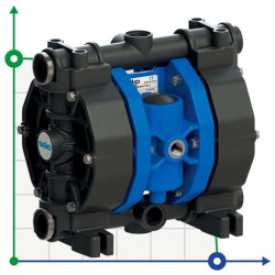 Пневматичний мембранний насос SEKO Duotek AF100 PVDF