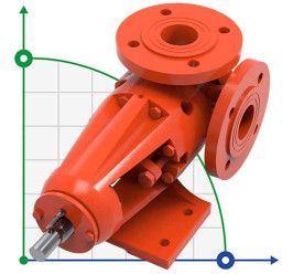 Шестеренчатый насос для перекачки клея Kupar KIPK 2 дюйма, 1,5-7,5 м3/ч