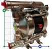 Pneumatyczna pompa membranowa PHOENIX P18 AISI316 HYTREL+PTFE, 20 l/xv do łąki