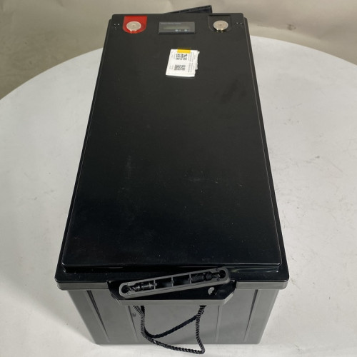 Batterie pour alimentation de secours CL-12.8V 300Ah, LiFePO4, LFP ABS Coque sur pied avec Bluetooth et écran