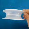 Anillo de plástico, PP, 76x38x2 mm, Plastic Saddle Ring