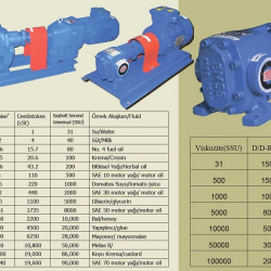 Шестеренчатый насос для перекачки пищевого масла EMSE EDP 1006 AISI 304, 1 1/2" 6 м3/ч, 5,5 кВт, 1500 об/мин