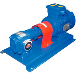 Bomba de engranajes para bombeo de aceite de motor EMSE EDP 1006 AISI 304, 1 1/2" 6 m3/año, 5,5 kW, 1500 rpm