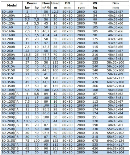Насос для нефтепродуктов IRG BGLB 80-200(I) (100/50), 22kW, 2880 Ex