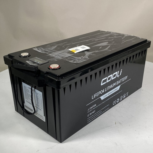 Batería CL-12,8V 400Ah, LiFePO4, LFP ABS Shell de pie con Bluetooth y pantalla