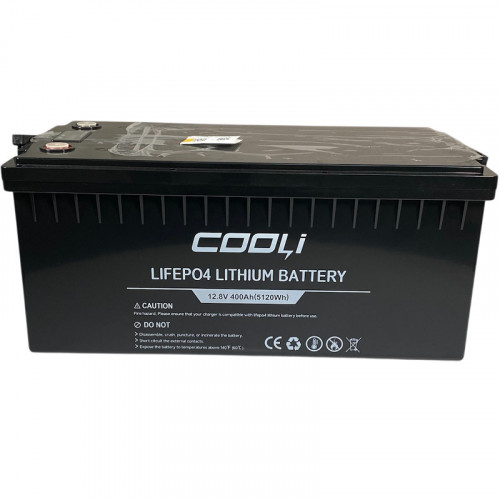 Batería CL-12,8V 400Ah, LiFePO4, LFP ABS Shell de pie con Bluetooth y pantalla