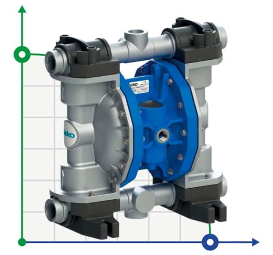 SEKO Duotek AF160 ALU Pneumatische Membranpumpe