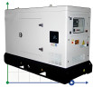 Industrieller Dieselgenerator XHYV-100GF mit ATS, motor Volvo 125kVA, 100kW, 380V/50HZ geschlossener Typ