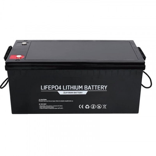 Batería de litio-hierro-fosfato (litio-ferrita) CL-25,6V 100Ah, LiFePO4, LFP ABS Shell de pie con Bluetooth y pantalla