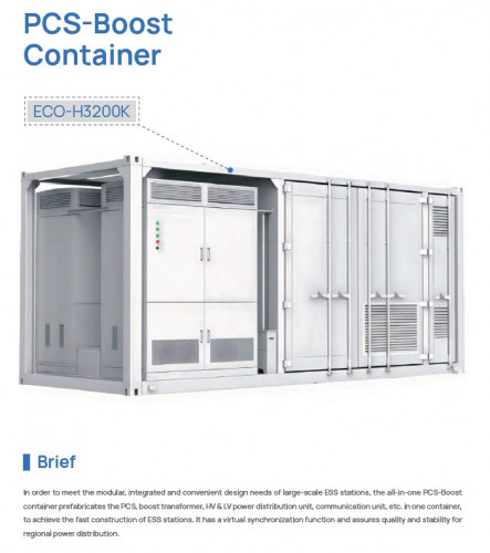 PCS-Boost Container ECO H3200K LiFePO4 air-cooled