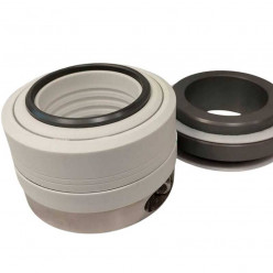 Sello mecánico con fuelle de PTFE R-WB2R 35, SIC/SIC, PTFE, 304
