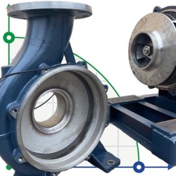 BGWH 150-200 (160/50), 37kW, 2880 Stainless Steel Horizontal Pump
