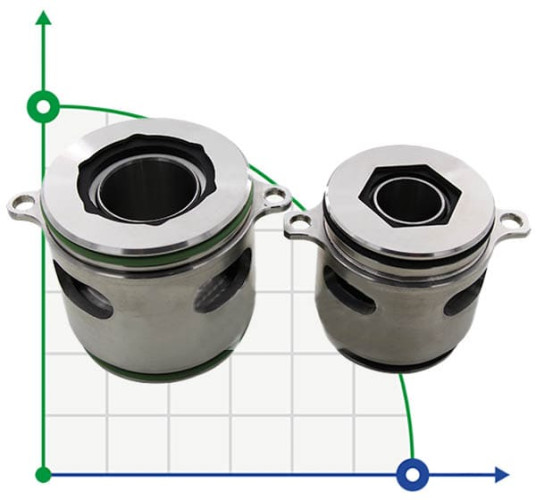 Картриджное уплотнение Grundfos R-706K 22, SIC/SIC/SIC/SIC, EPDM, 304