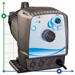 Pompa dozująca elektromagnetyczna PDE HC200+ CST M70 240V PP-GL-VT, 1,8-14 l/h, 20-1 bar