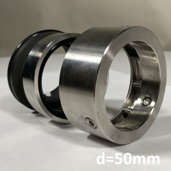 Joint d'extrémité d'arbre R-H75 95, CAR/SIC, EPDM, 304, G9