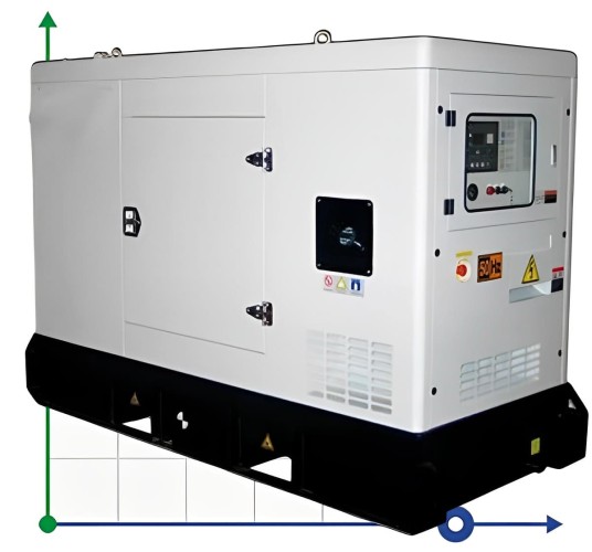 Industrieller Dieselgenerator XHYV-120GF mit ATS, motor Volvo 150kVA, 120kW, 380V/50HZ geschlossener Typ