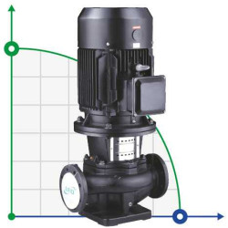 Насос центробежный вертикальный LPP40-20.5-2.2/2, 380В 2.2 кВт Hmax 24.5 м Qmax 583л/мин Leo3.0