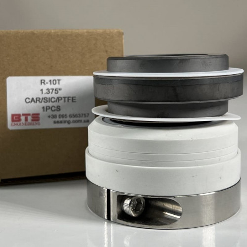 Uszczelnienie pompy R-10T 1.7/8, SIC/SIC, PTFE, 304, V