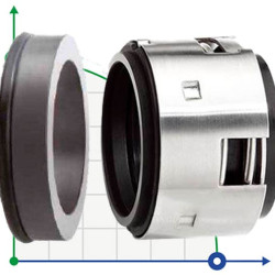Sello mecánico R-502B 32, CAR/SIC, EPDM, 304