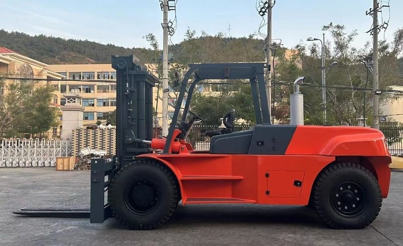 Diesel forklift FD160-35, 16 tonnes, fork lift height 3.5 m, Yuchai Engine