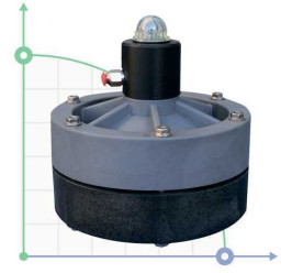 Amortisseur de pulsations EQUAFLUX 100 PVDF V