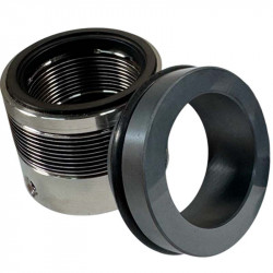 Механічне ущільнення з металевим сильфоном R-680 38, SIC/SIC, VITON, AM350/316