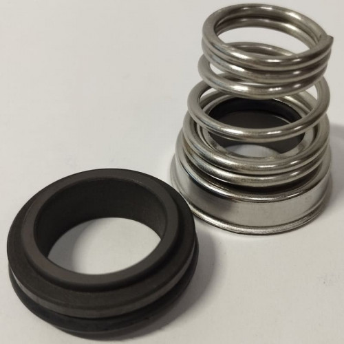 Sello mecánico para eje de bomba R-BT-FN 18, CAR/SIC, NBR, 316