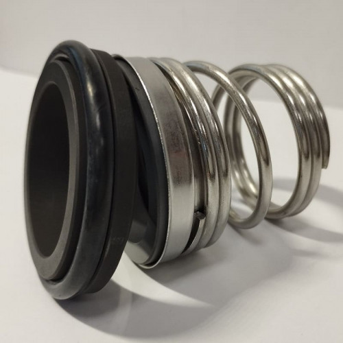 Sello mecánico para eje de bomba R-BT-FN 38, CAR/SIC, VITON, 304