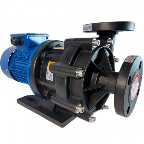 Насос з магнітною муфтою QHX-E-543SSV-5V38AFGABS-3801, CFRETFE, 2,2kW, 380V