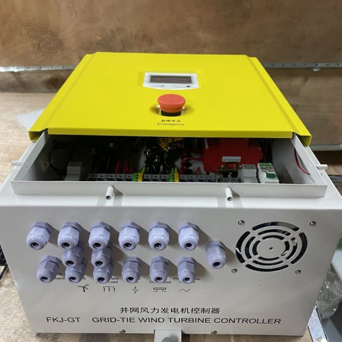 Контроллер ветрогенератора для сетевых систем FKJ-GT 10 кВт, 380 V с WIFI, DRUMP LOAD