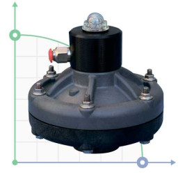 Damper pulsatsіy EQUAFLUX 51 PVDF