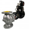 DN50 Клапан регулирующий с пневмоприводом для пара, конденсата 10Р11Y-DNx5016Z-L122C-C (корпус чугунный, седло SS304) с позиционером YT-1000, 4-20мА, 