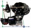 DN50 Клапан регулирующий с пневмоприводом для пара, конденсата 10Р11Y-DNx5016Z-L122C-C (корпус чугунный, седло SS304) с позиционером YT-1000, 4-20мА, 