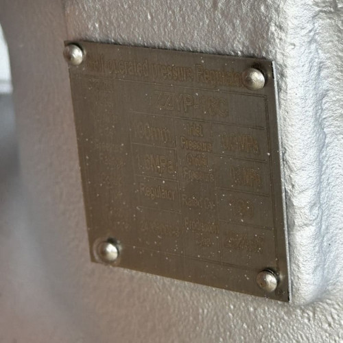 Редукційний клапан DN100, корпус WCB, тиск вхід 5 bar вихід 3 bar, пара, 1700 кг/год