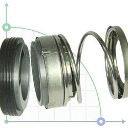 Sello mecánico R-BIA 50, CAR/SIC, EPDM, 304, T1В