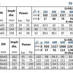 Насосна станція з приводом від ДВЗ BSD 65-315/750