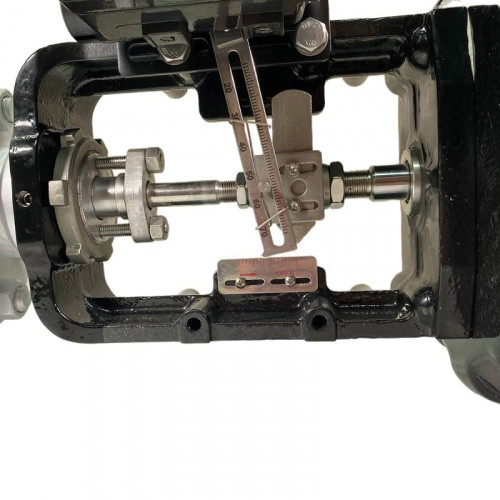 DN80 Válvula de control con actuador neumático para vapor, condensado 10P11Y-DNx8016Z-L122C-C (cuerpo hierro fundido, asiento SS304) con posicionador 