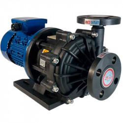 Pompe chimique à accouplement magnétique QHX-F-251CSE-5V38AFGABS-3801, PPH, 0,75 kW, 380 V