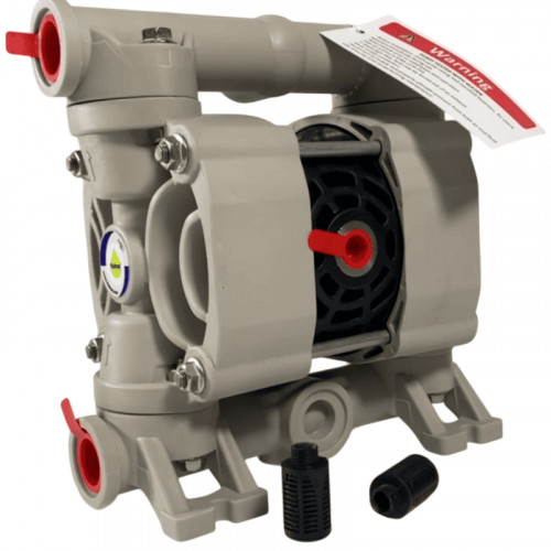 Пневматичний мембранний насос PHOENIX P35 PP HYTREL+PTFE/PTFE, 35 л/хв