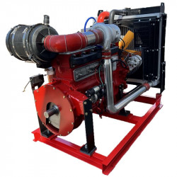 Motor diesel para estaciones de bombeo PD 6102TL 165kW, 3000rpm con toma de fuerza