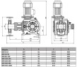 BSR 30/22 AISI 304 плунжерный дозирующий насос